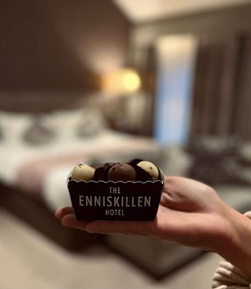 The Enniskillen Hotel | Enniskillen | chocolate truffles in room